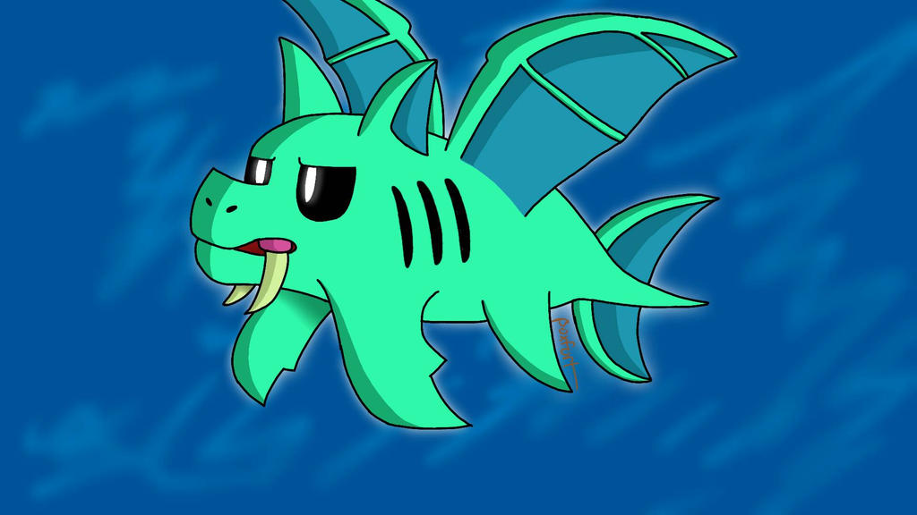 Duke Fishron Draw Duke Fishron by GlitchedOutBoxfort on DeviantArt