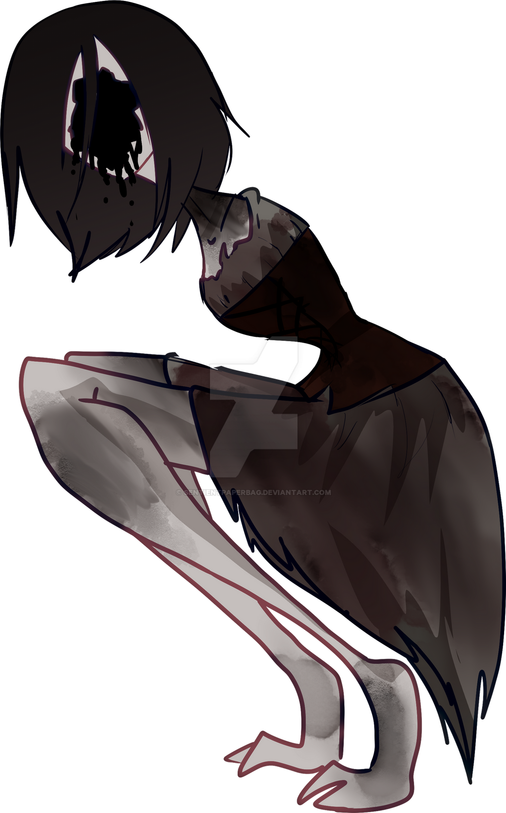 Sentient Paper Macilent by SentientPaperBag on DeviantArt