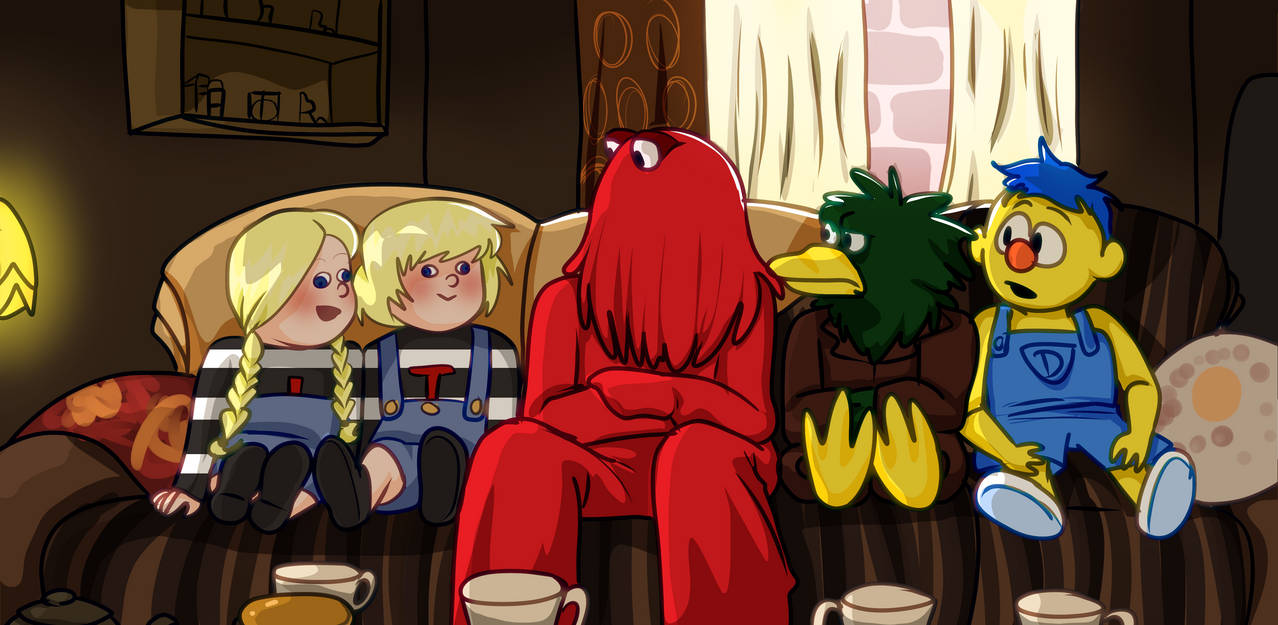 Sentient Paper DHMIS screenshot redraw by SentientPaperBag on DeviantArt