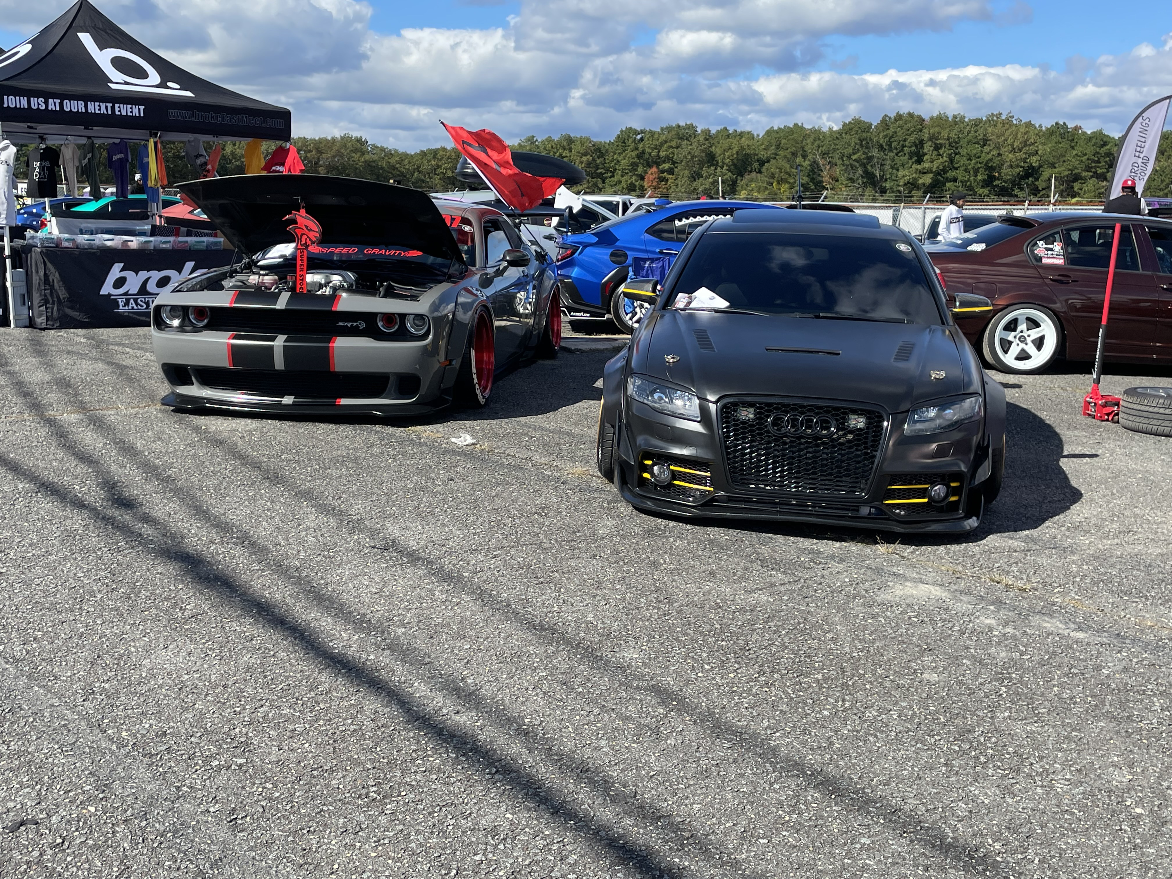 Dodge and Audi