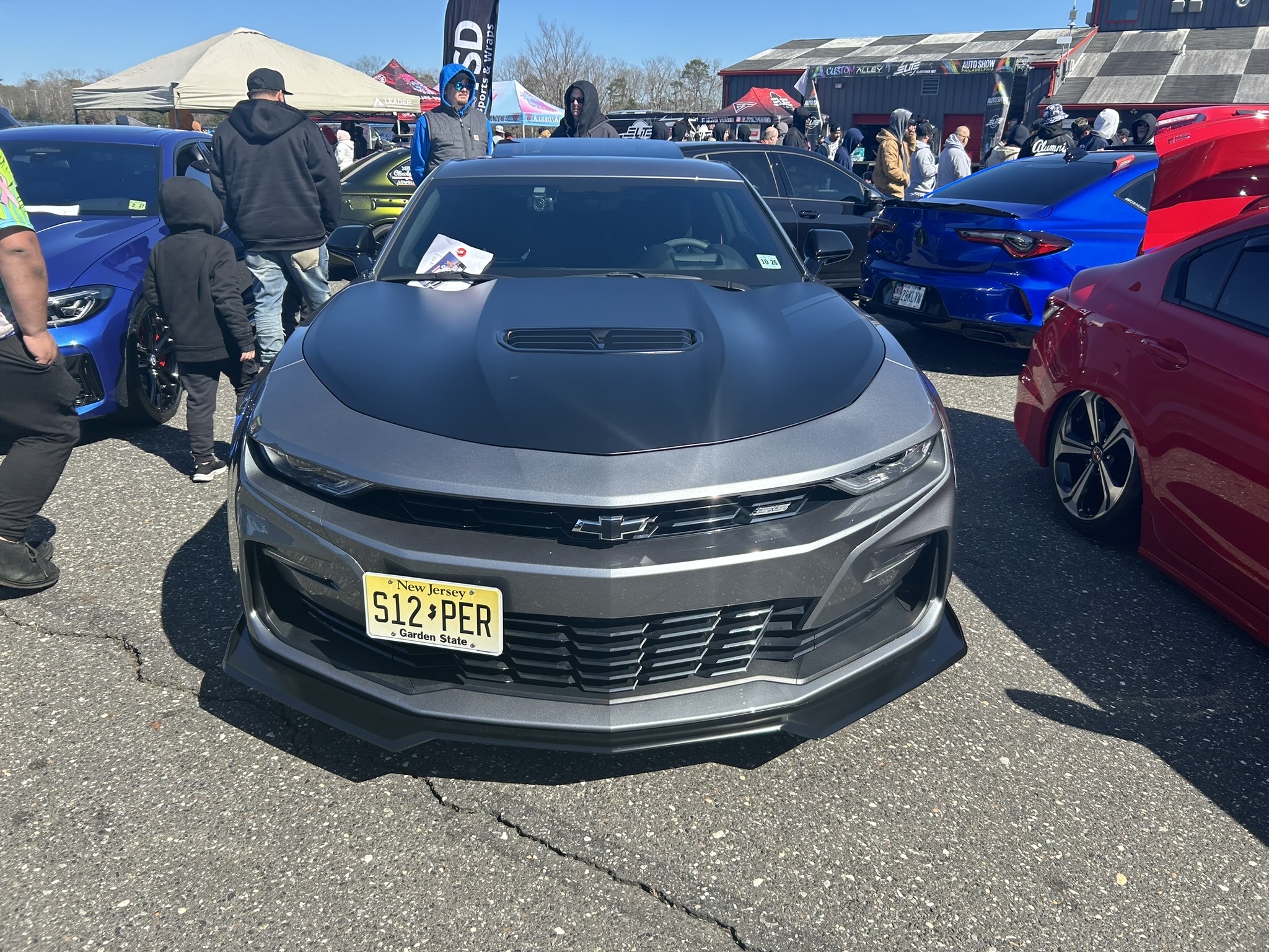Grey Camaro
