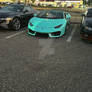 Blue Lamborghini