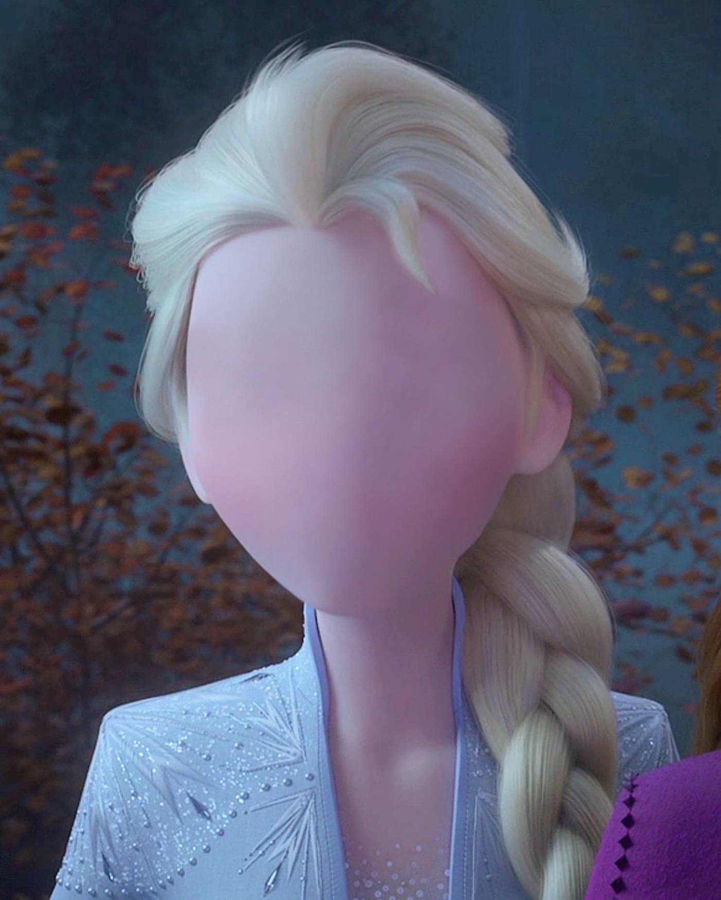 Elsa Face Less Sticker Elsa Faceless #5 by nschi on DeviantArt