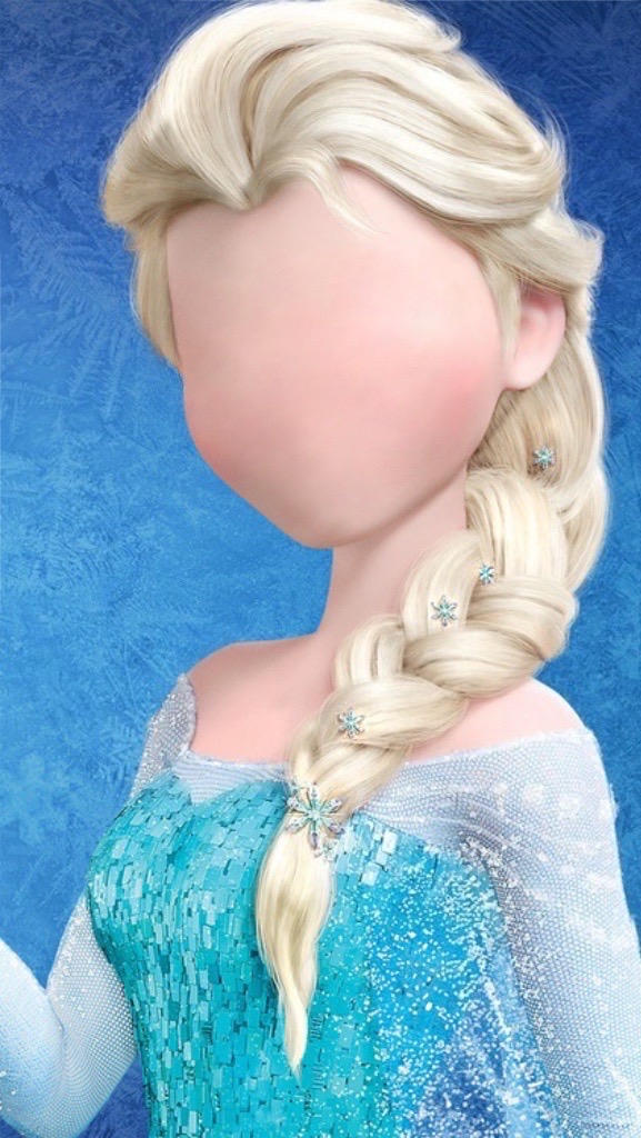 Elsa Face Less Sticker Elsa Faceless 7 by nschi on DeviantArt