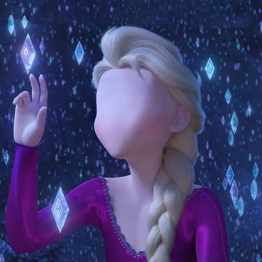 Elsa Face Less Sticker Elsa Faceless 8 by nschi on DeviantArt
