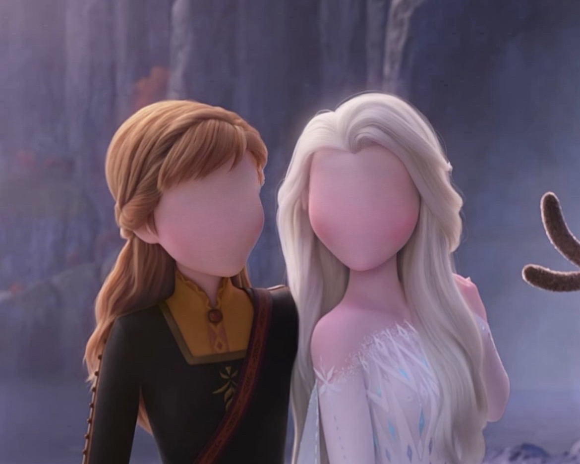 Anna and Elsa Faceless 2 by nschi on DeviantArt