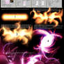 abstract lightning in ps+c4d