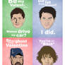 Supernatural Inspired Valentines Day Cards