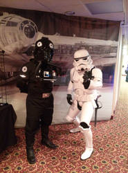 Star Wars cosplayers Evillecon 2014 501st fleet