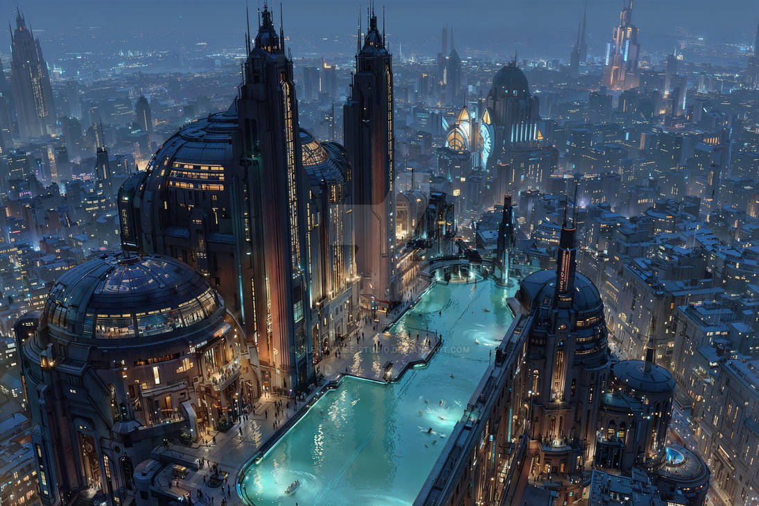 The Grand Pool by Silent-Muse-Studio on DeviantArt