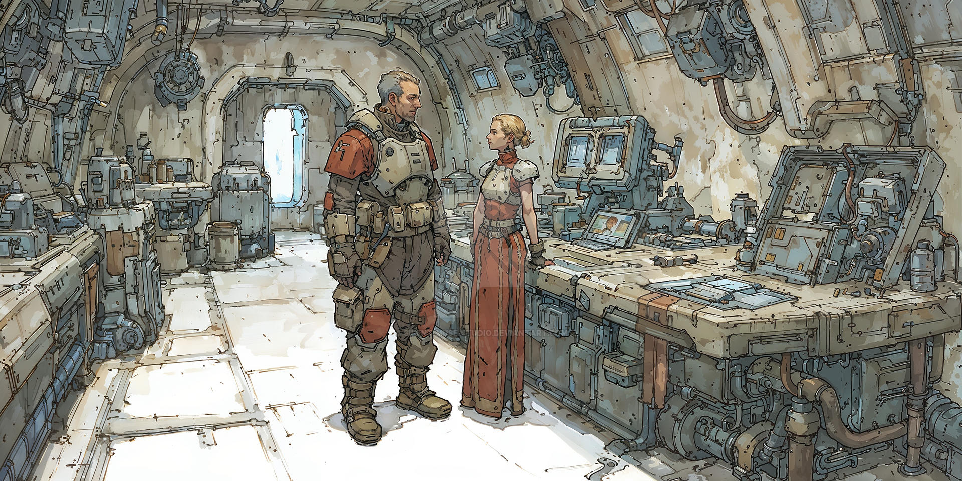 Planetary Guard Armoury - Equipment Maintenance