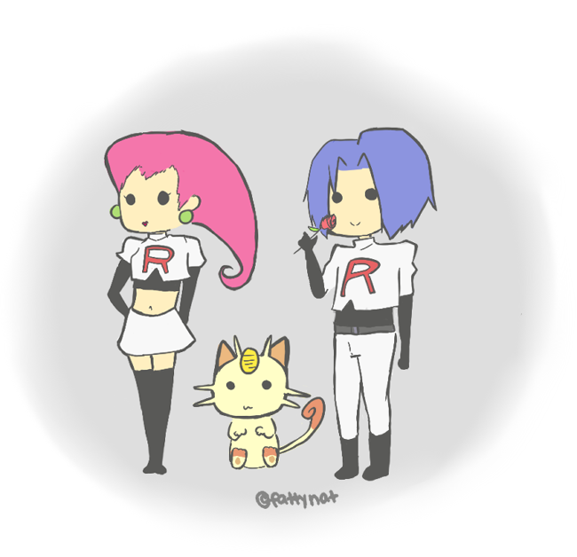 Team Rocket and Meowth