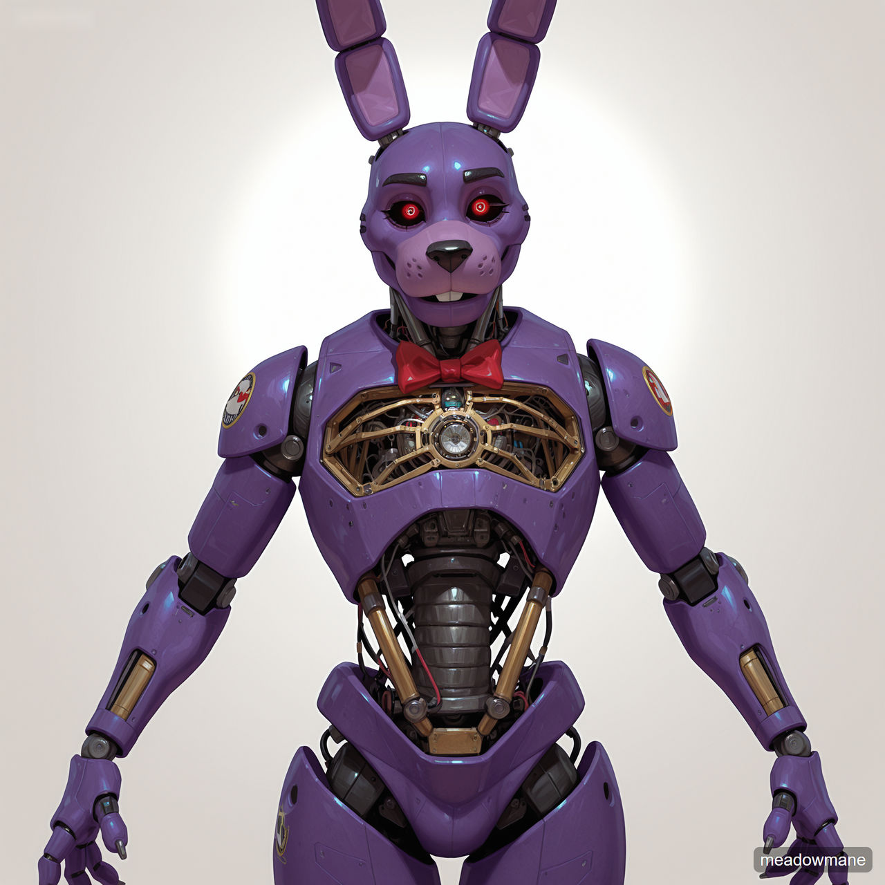 Chunny the Purple Bunny Bot by meadowmane on DeviantArt