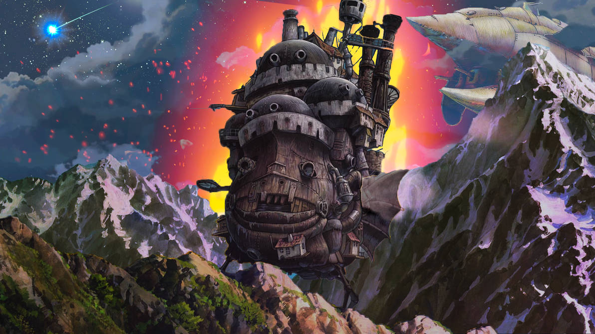 90+ Howl's Moving Castle HD Wallpapers and Backgrounds