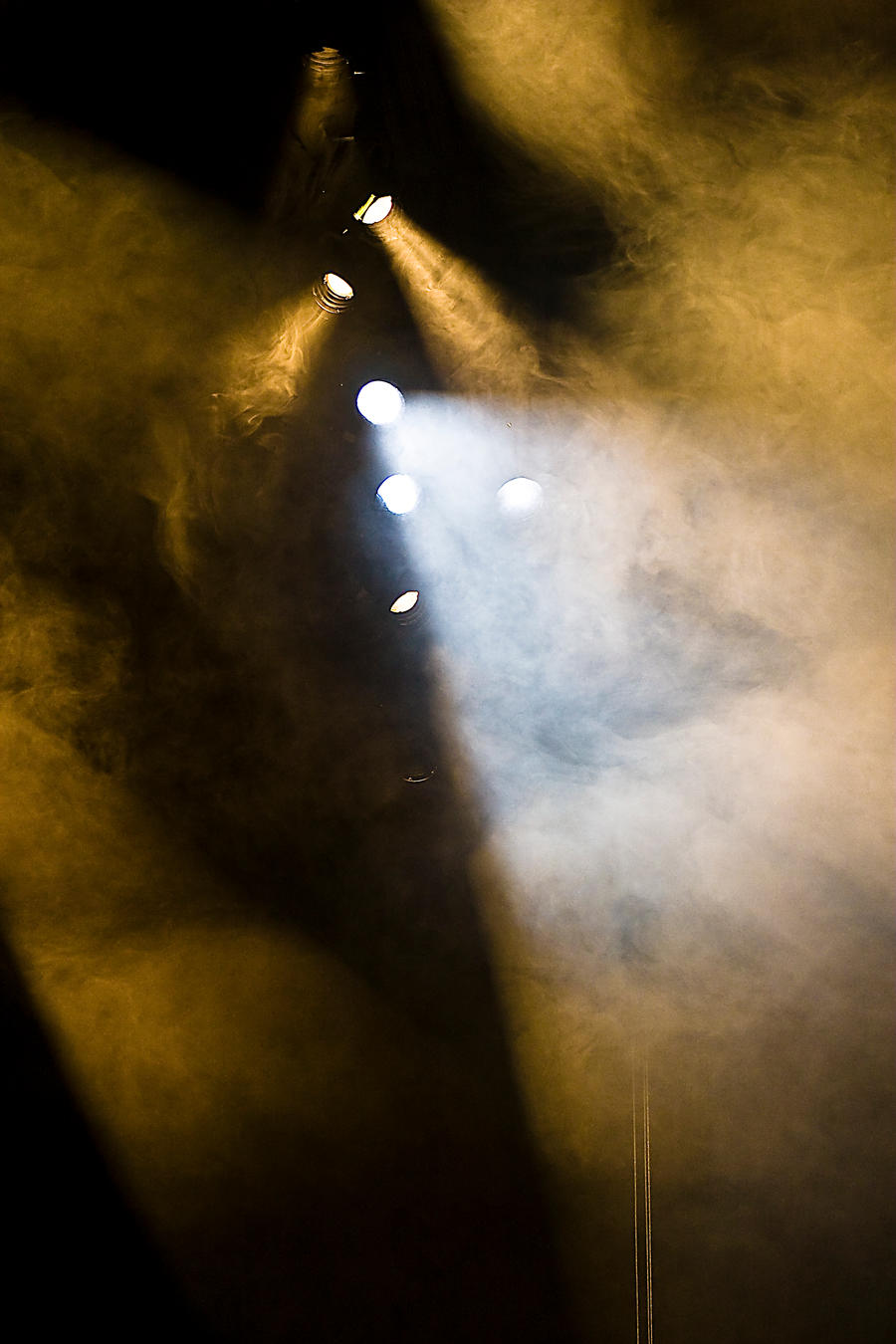 Theatre Lights Texture Stock