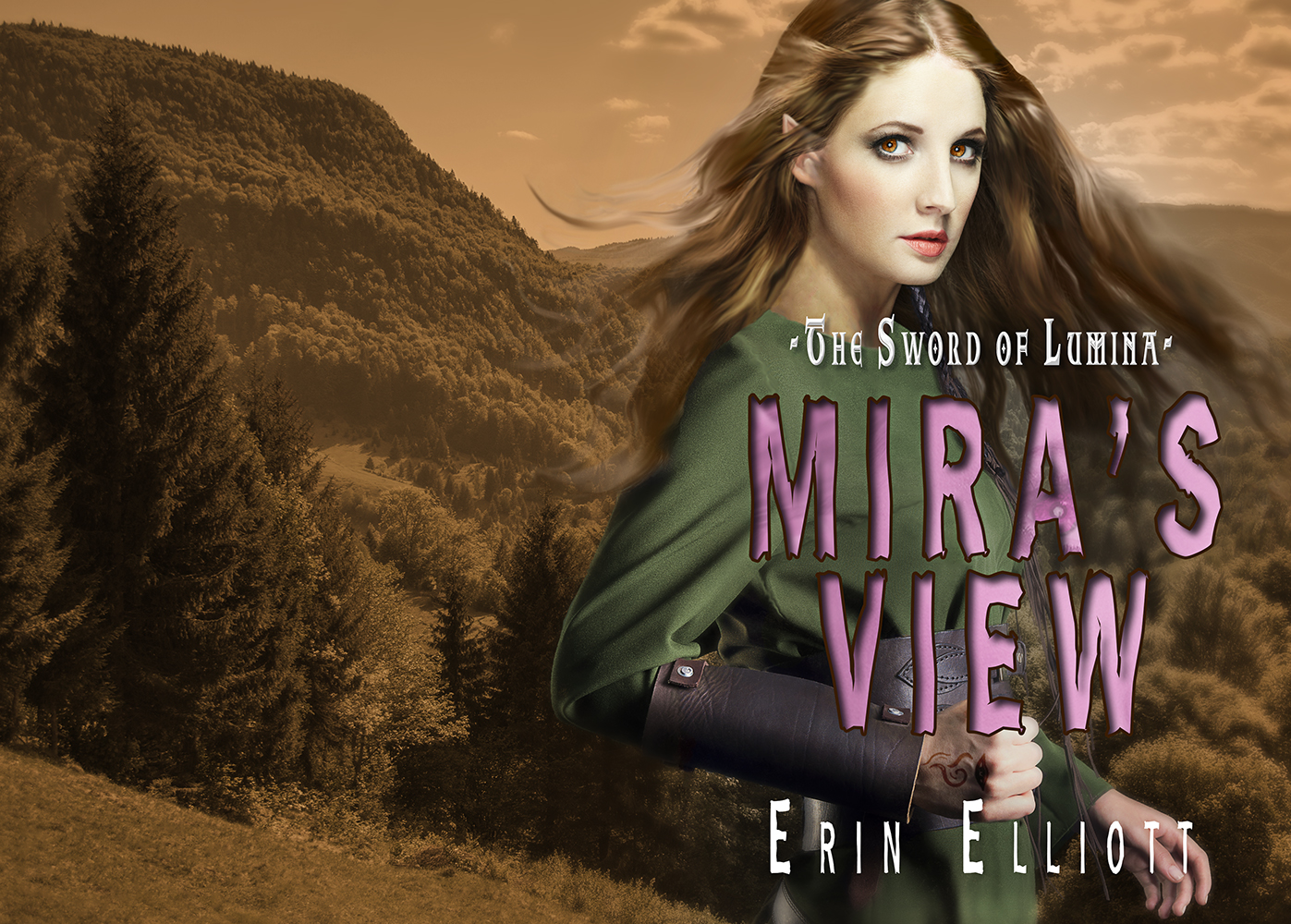 Mira's View - Wrap-around Book Cover