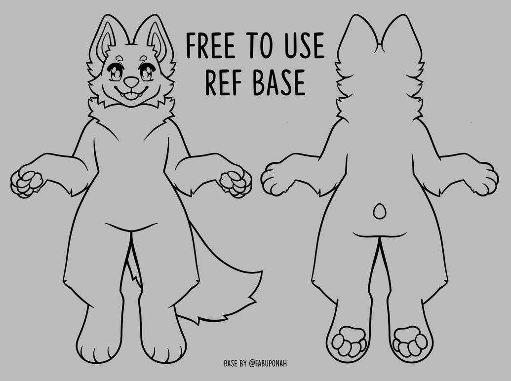 Hawk Ref Base FREE Anthro ref base by Ponacho on DeviantArt