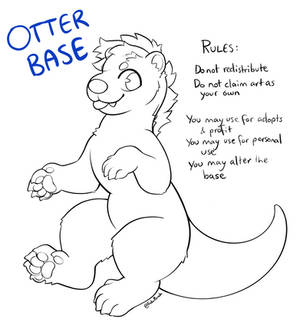 Anthro otter P2U Base ($6/600 points)