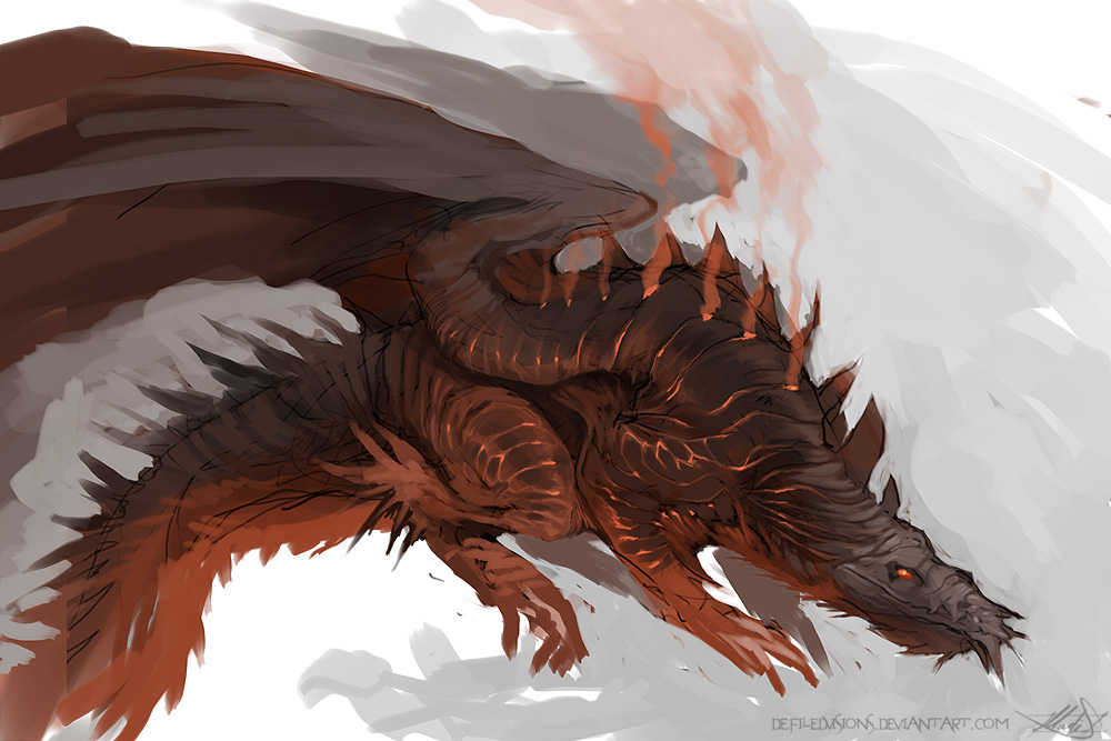 Speedpaint - Volcanic Dragon