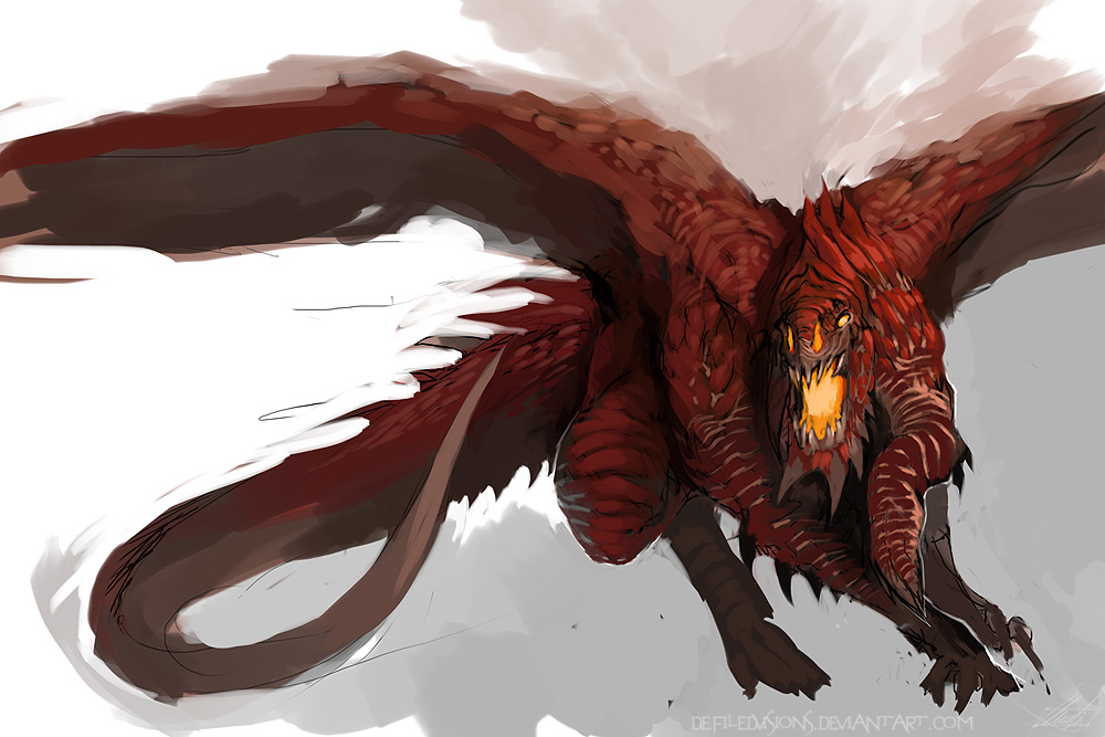 Speedpaint: Red Dragon