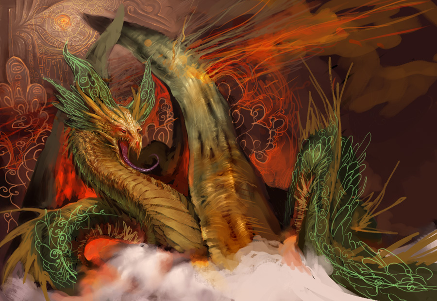 Psychedelic Dragon