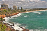 Rocks At Coolum Beach. by Firey-Sunset