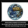 Resource Based Economy