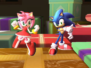 SonAmy in Brawl