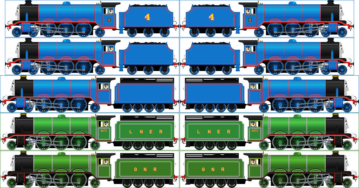 NWR No. 4 Gordon The Express Engine by yoniazrad2006 on DeviantArt