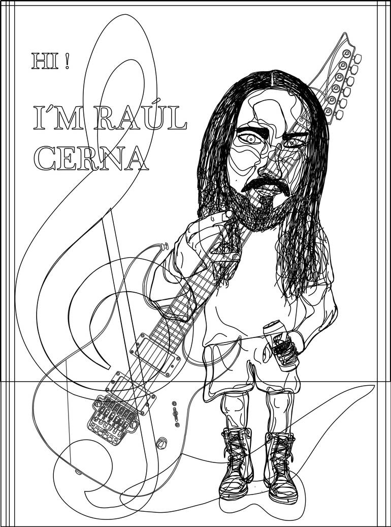 Deva Raul Cerna RAUL CERNA vector black and white by SergioPcontreras on DeviantArt