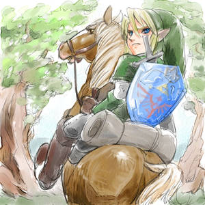 Link and Epona