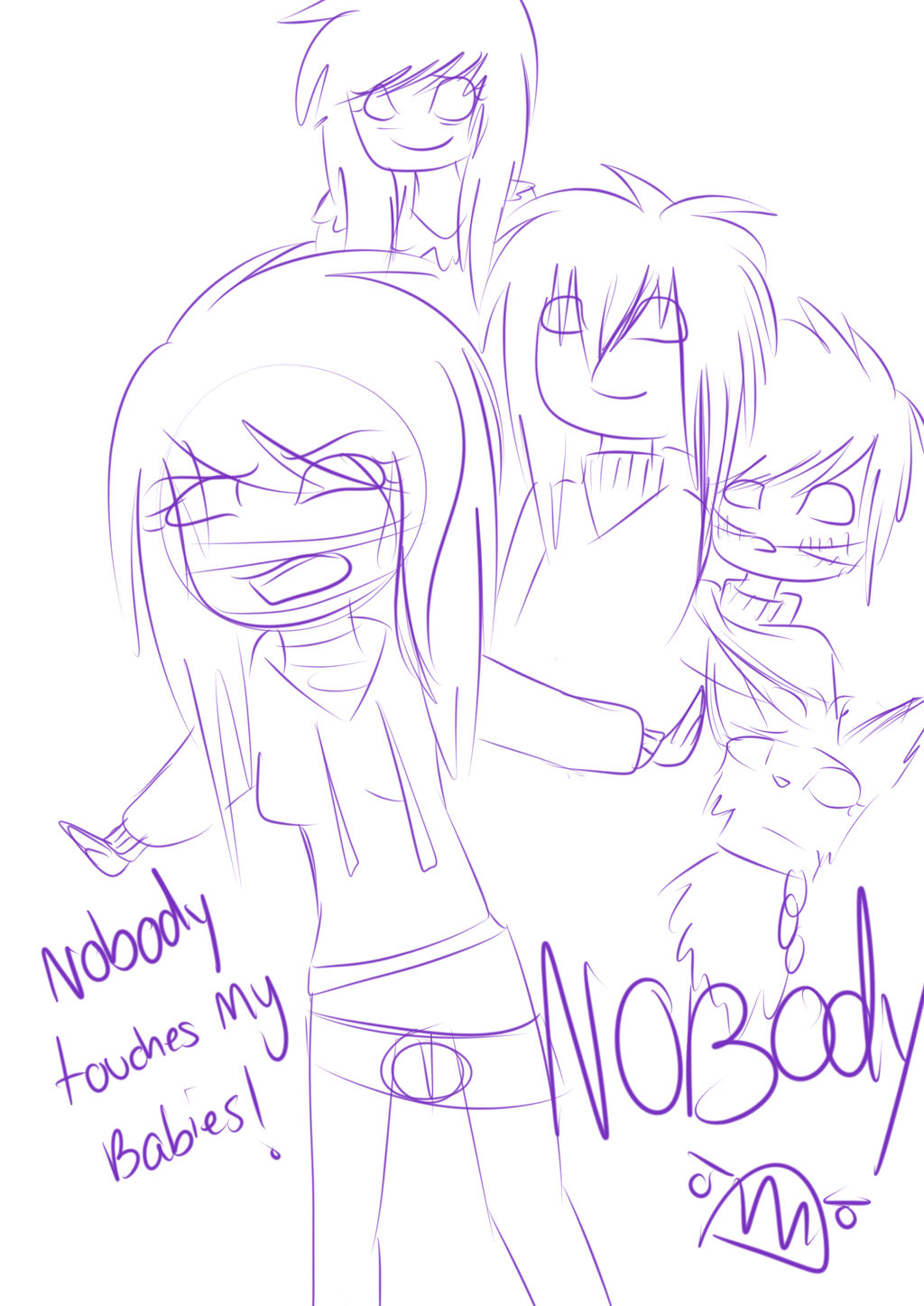 NOBODY TOUCHES MY BABIES ERAEWRARA [cp]