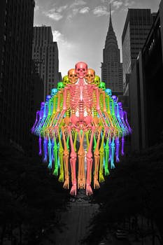 Skeletons in New York