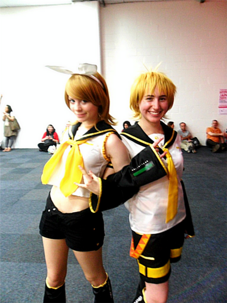 The Kagamine twins