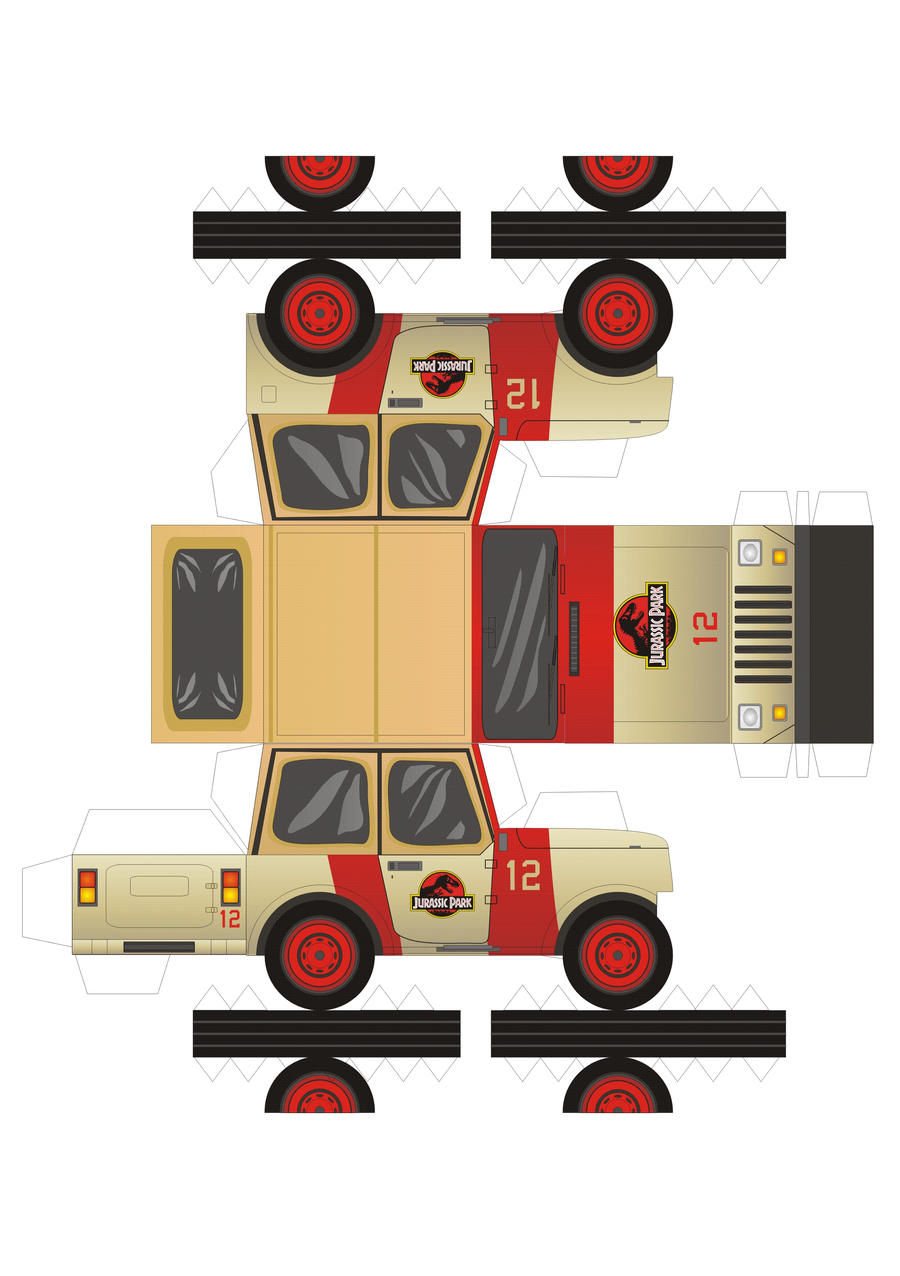Jeep Wrangler Of Jurassic Park By Pauloomarcio On Deviantart