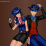 Optimus and Arcee (Humanized) Western