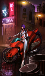 Violet-Biker-by-Elias-Kallestein