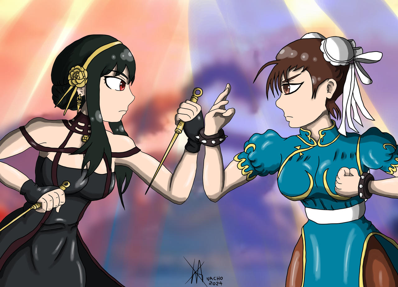 Tying Chun Li R6 Yor Vs Chun Li by nachosonic on DeviantArt