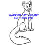 Warrior cat lineart p2u