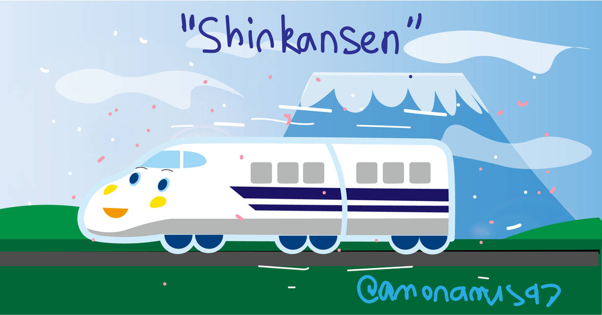 Shinkansen by amonamus97 on DeviantArt