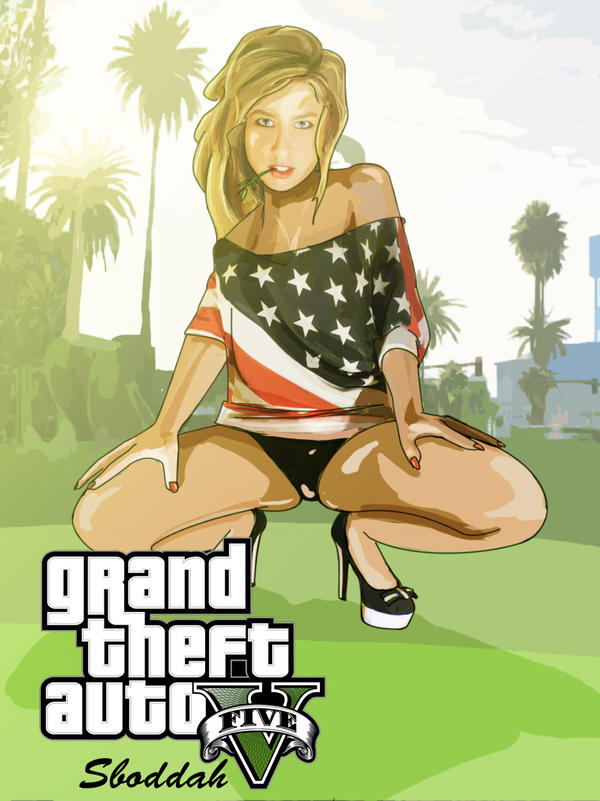 Flag Me GTA V style by Sboddah on DeviantArt How to draw the grand theft au...
