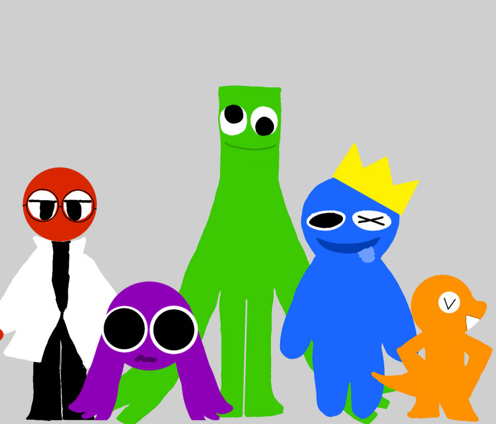 Rainbow friends art by lavasis33 on DeviantArt
