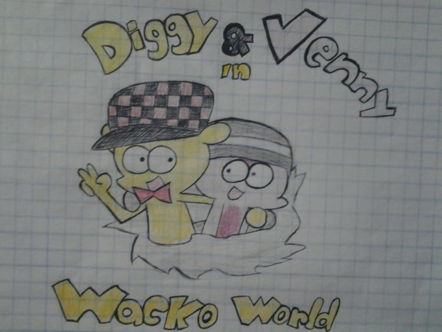 Diggy and Venny in Wacko World