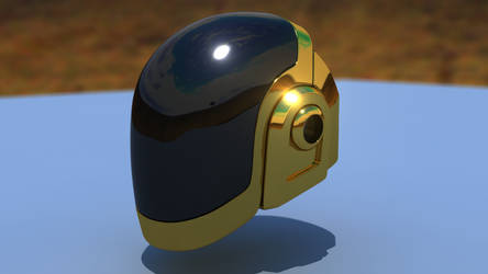 Daft punk helm in 3DS Max