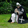 Hospitaller praying