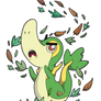 Snivy Used Leaf Tornado!