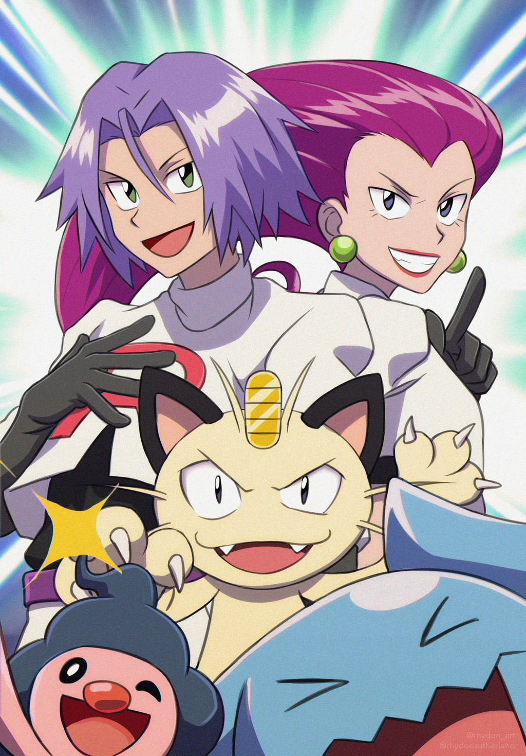 Pokemon 2 R Team R by RhydonSutherland on DeviantArt