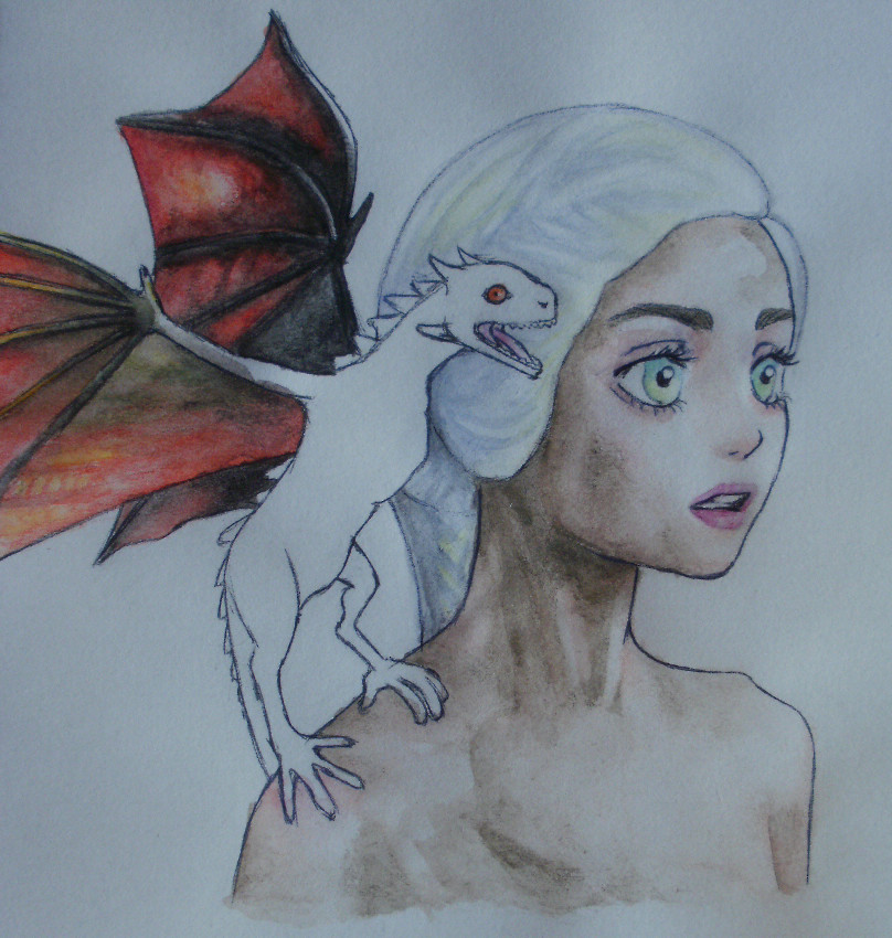 Daenerys+DrogonW.I.P.2