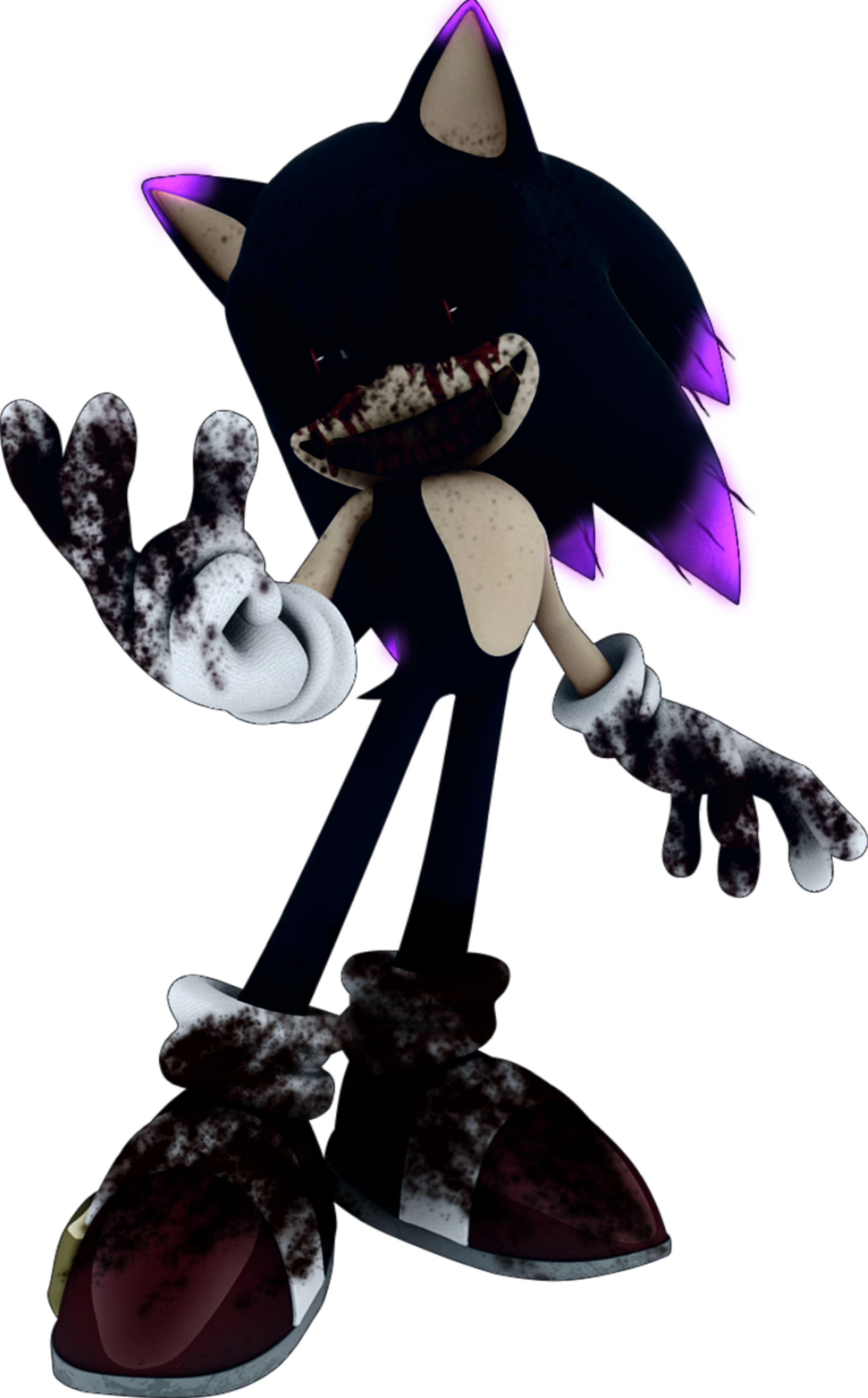 Sonic.EXE (You Can't Run) Render #2 by KingAngryDrake on DeviantArt