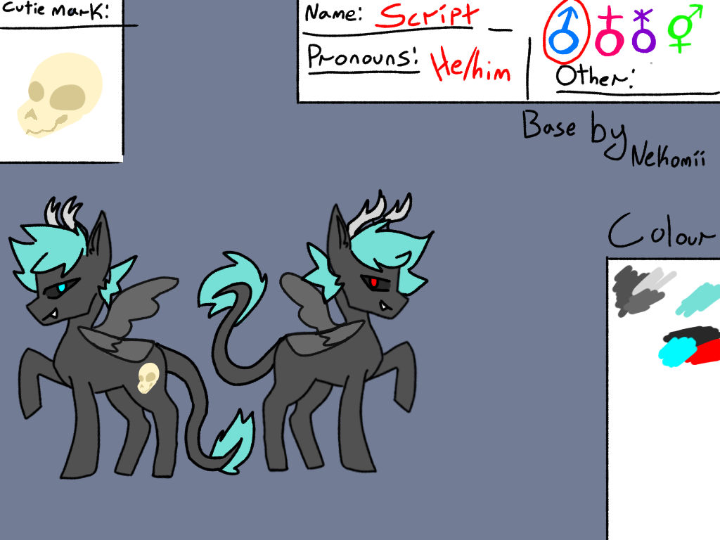 Script ref by Blueberrys-n-cream on DeviantArt